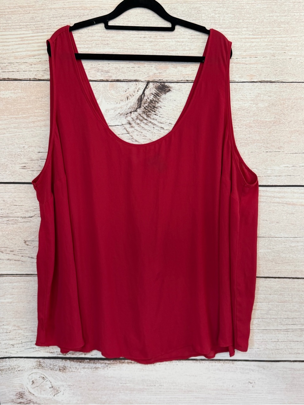 Torrid Ruby Red Scoop Neck Tank
